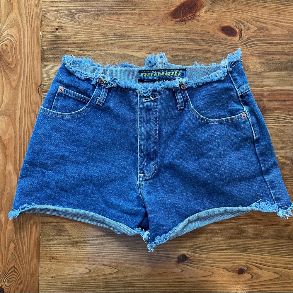 Vintage Y2K 2000s Jean Shorts Fray